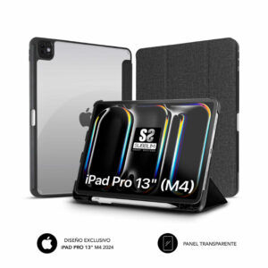 FUNDA TABLET IPAD PRO 12.9'' 2024  NEGRO SUBBLIM