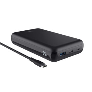 BATERIA EXTERNA DE 100W PARA PORTATIL/MACBOOK USB-C NEGRO TRUST