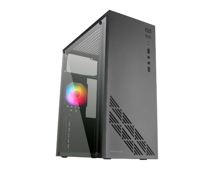 CAJA SEMITORRE ATX MC100 NEGRO MARS GAMING