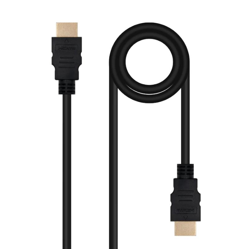 CABLE HDMI V2.0 4K-60HZ 18Gbps NEGRO 3 M NANOCABLE 10.15.3803