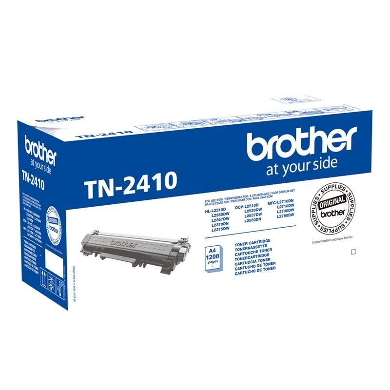 TONER BROTHER TN2410 2310D/2350DW/2370DN/2375DW/MFC2710DW/2730DW ORI NEGRO