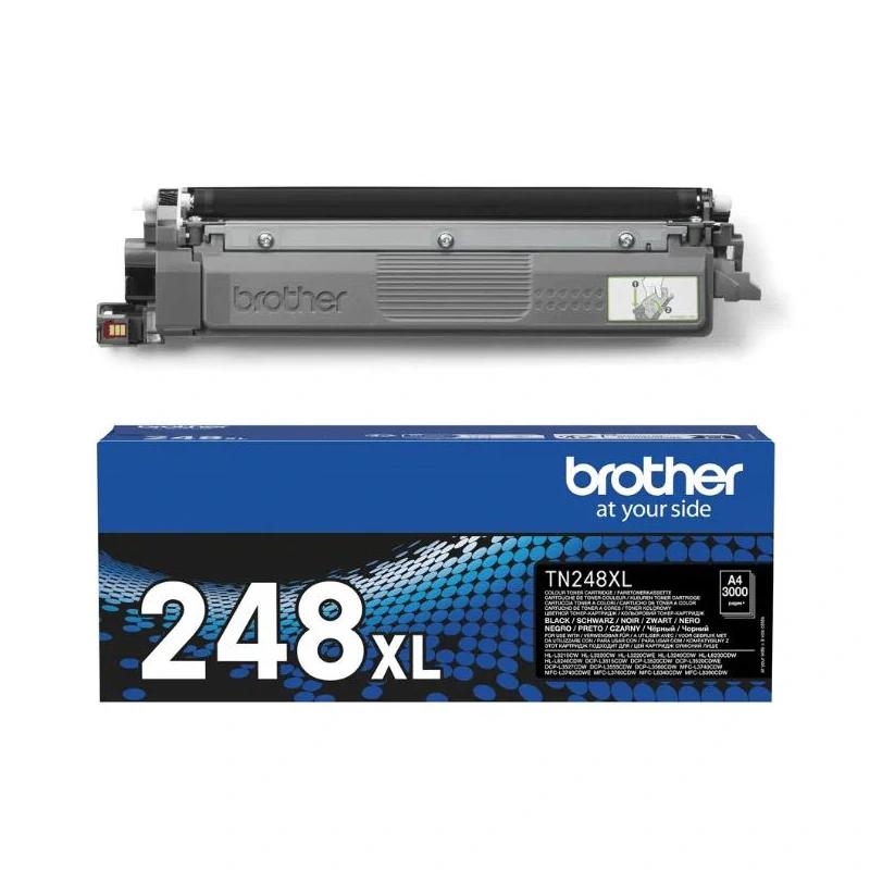 TONER BROTHER TN248XLBK DCP-L3520/3560 HL-L3240/8240 MFC-L3760/8390 ORI NEGRO