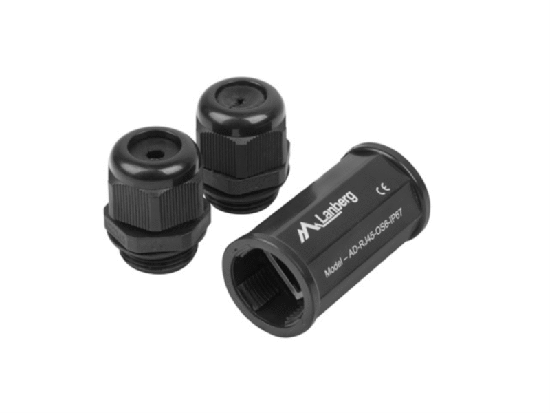 ADAPTADOR LANBERG CAT.6 FTP RJ45 ESTANCO IP67
