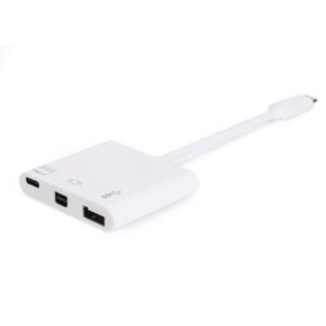 ADAPTADOR USB-C EQUIP 133463 A 1xMINI DISPLAYPORT 1xUSB-A 3.0 1xUSB-C PD 60W