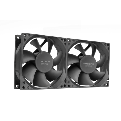 VENTILADOR AUXILIAR AF8X2 NEGRO ANIMA