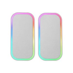 ALTAVOCES 2.0 BLUETOOTH MARS GAMING MSOMW BLANCO 20W DSP ILUMINACION RGB AUX -IN CONTROL VOLUMEN