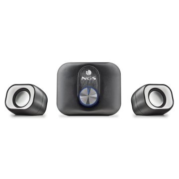 ALTAVOCES 2.1 NGS MINI COMET USB 20W COLOR NEGRO