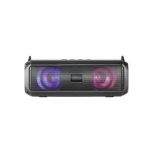 ALTAVOZ BLUETOOTH PORTABLE MARS GAMING MSB-XT NEGRO AUX/MicroSD/USB/FM 20W POTENCIA RGB FLOW BATERIA