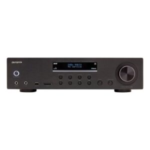 AMPLIFICADOR BLUETOOTH AIWA AMR-200DAB/BK BLACK DAB+ 200W RMS 7 ENTRADAS ANALOGICAS FM/USB/SD