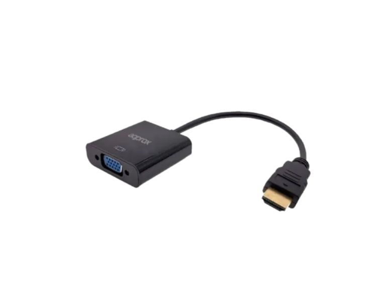 ADAPTADOR HDMI A VGA + SALIDA AUDIO APPROX