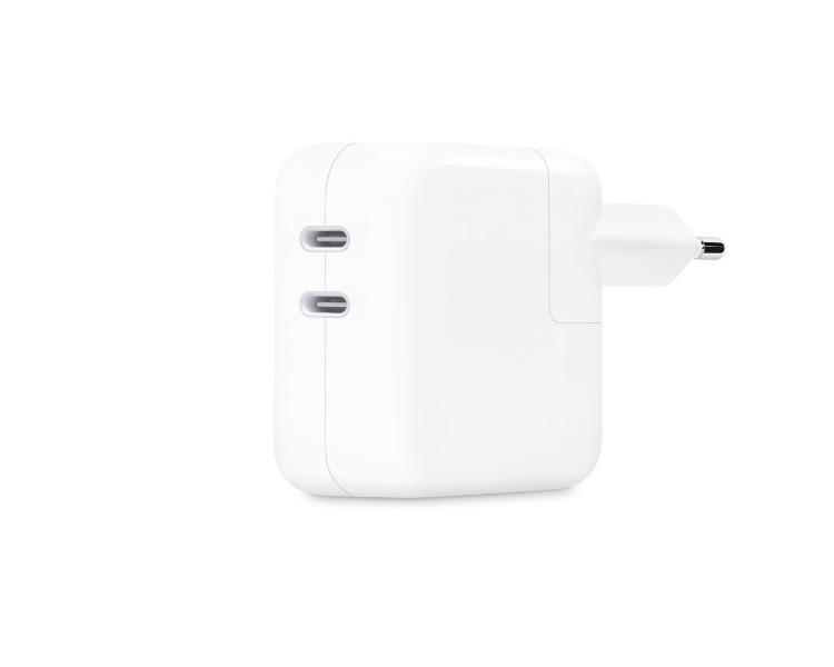 APPLE CARGADOR PARED DOBLE 35W TYPE-C MNWP3AA