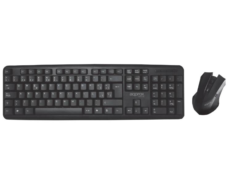 TECLADO + RATON OPTICO MX230 NEGRO APPROX