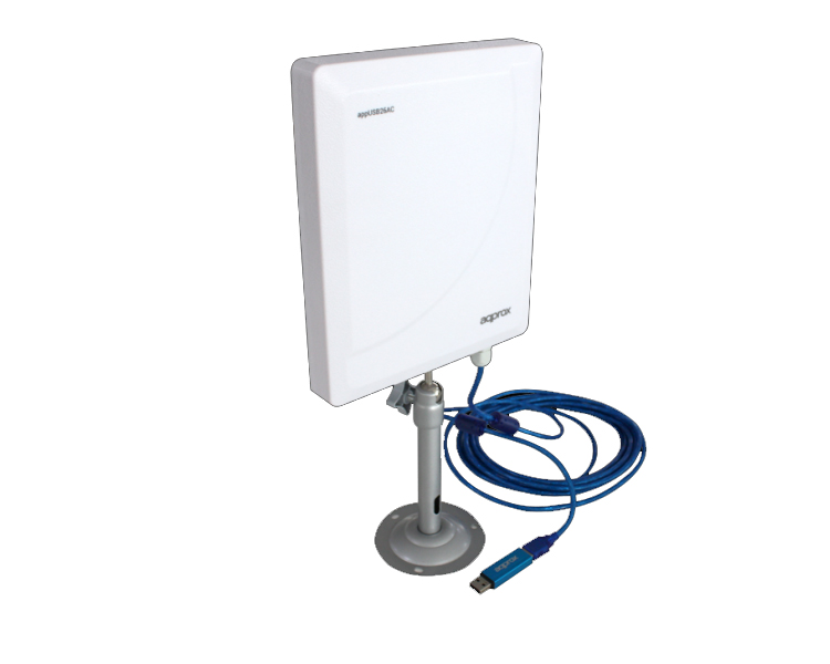 USB WIRELESS 600 Mbps. AC DUAL BAND APPROX