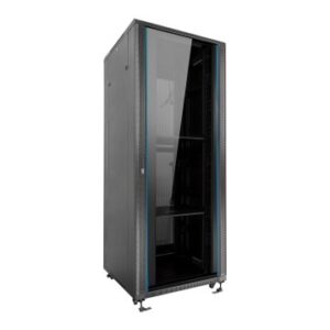 ARMARIO DE SUELO 19" AITEN DATA 42U AI6642 PLUS 600 x 600 x 2060 COLOR NEGRO PUERTA DE CRISTAL TEMPL