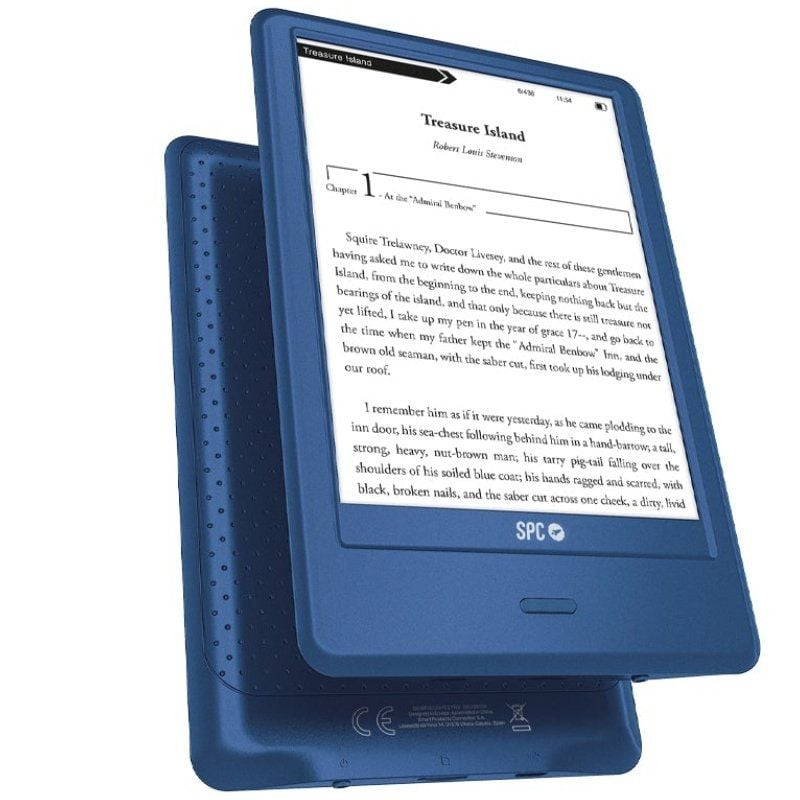 SPC READER DICKENS LIGHT 2 PRO 6'' 8 GB AZUL