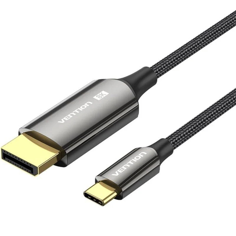CONVERSOR USB-C A HDMI/M 8K 0.5 M NEGRO VENTION