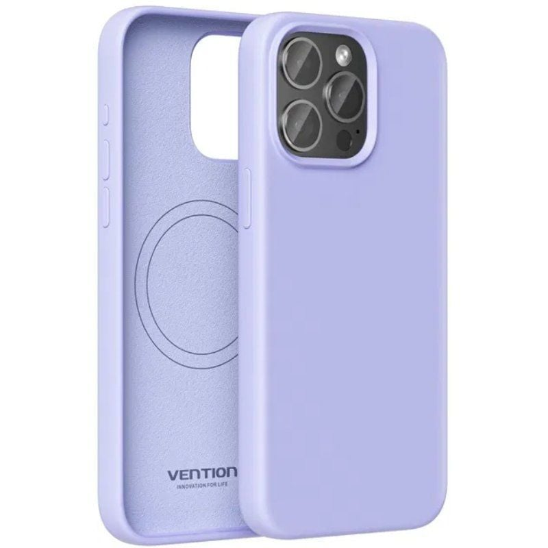 FUNDA SILICONA MAGSAFE IPHONE 13 MINI MORADO VENTION