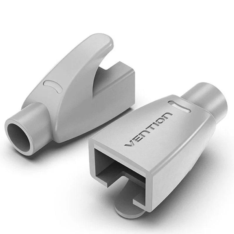 FUNDA PROTECTORA RJ45 (50 Und) GRIS VENTION