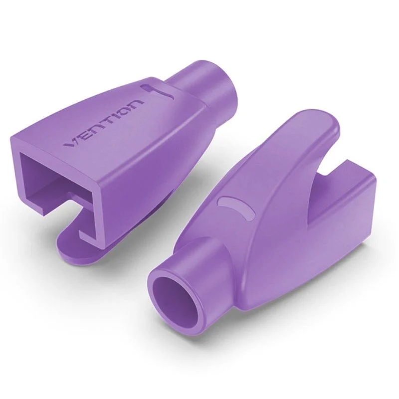 FUNDA PROTECTORA RJ45 (100 Und) MORADO VENTION