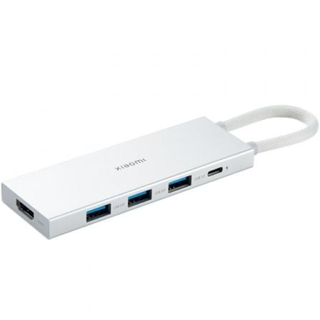 DOCKING STATION 5 PUERTOS 3xUSB-A/1xUSB-C PD/1xHDMI BLANCO XIAOMI