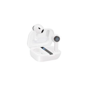 AURICULAR INTRAUDITIVO BLUETOOTH TOOQ TQBWH-0031W BENDER BT5,1 CAJA DE CARGA BLANCO
