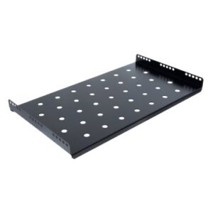 BANDEJA FIJA (KIT DE 2 BANDEJAS) AITEN PARA ARMARIO 19" DE SUELO DE 600mm fondo (INCLUYE TORNILLOS)