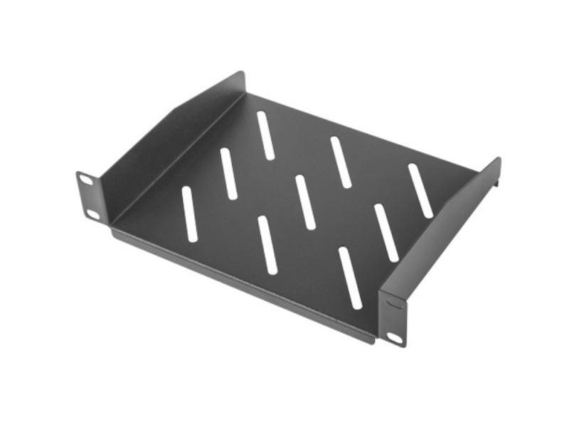 BANDEJA LANBERG FIJA 1U 254X180MM HASTA 20KG RACK 10" NEGRO