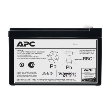 BATERÍA DE REPUESTO APC EASY UPS BV 650, 800 Y 1000 VA