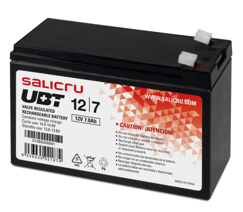 BATERIA SAI SALICRU UBT 12/7
