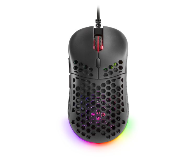 RATON OPTICO MM55 NEGRO MARS GAMING