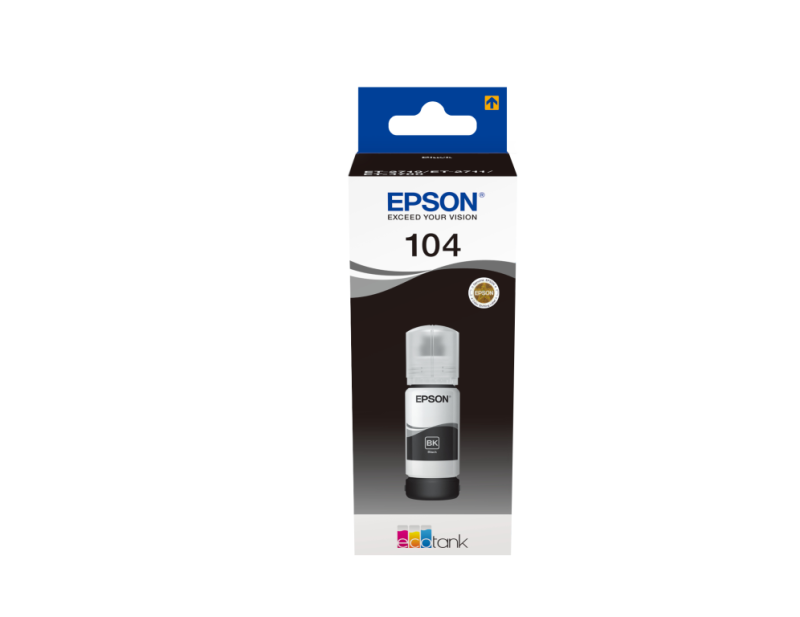 BOTELLA EPSON 104 NEGRO