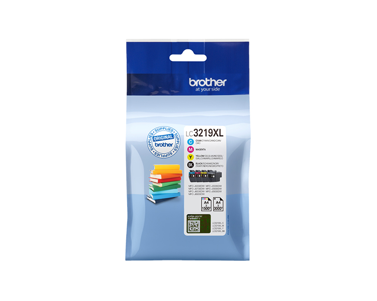 MULTIPACK CARTUCHOS BROTHER MFCJ5330-35/5730/5930/6530/6930-35 (LC3219XLVAL)