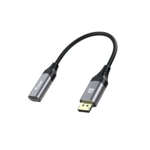 CABLE ADAPTADOR DISPLAYPORT 1.2 A HDMI HEMBRA 4K 0,15CM EQUIP