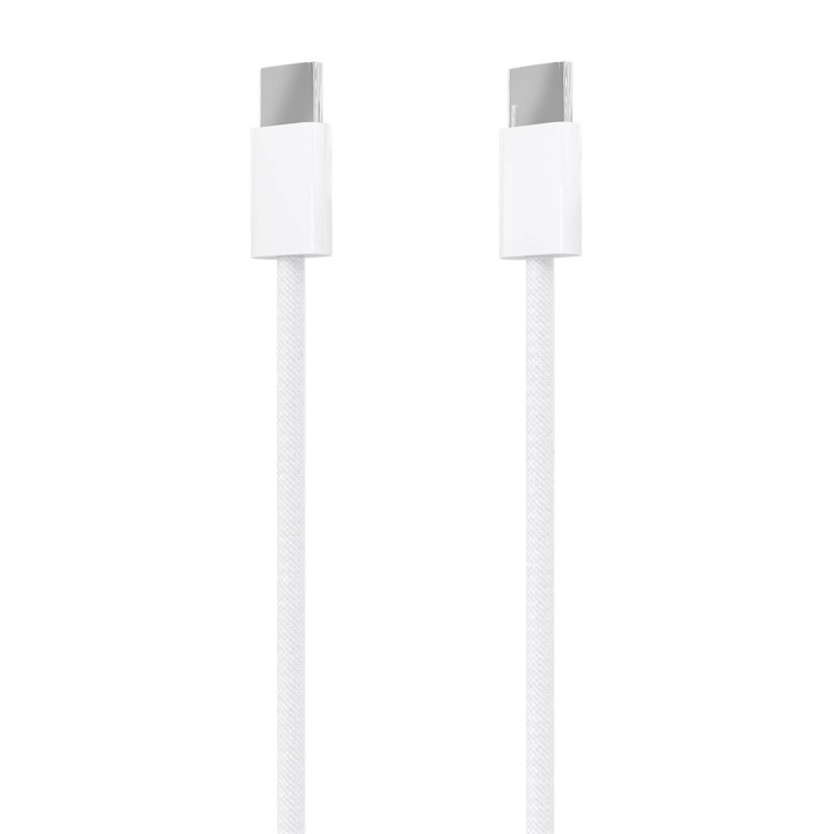 CABLE AISENS USB 2.0 3A 60W APPLE USB-C/M-USB-C/M BLANCO 1.0M