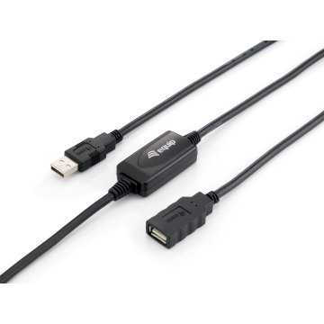 CABLE ALARGO USB 2.0 ACTIVO 10M EQUIP