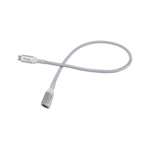 CABLE ALARGO USB-C MACHO USB-C HEMBRA USB 3.2 GEN 2 1M TRANSFERENCIA 10G 4K/ CARCASA ALUMINIO