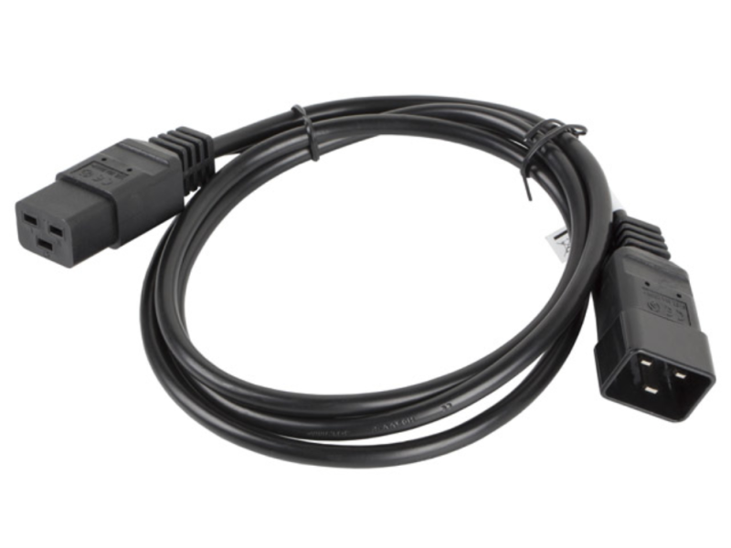 CABLE ALIMENTACION LANBERG IEC320 C19 A IEC320 C20 VDE 1.8M