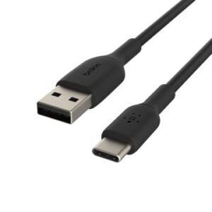 CABLE BELKIN CAB001BT0MBK USB-C A USB-A BOOS CHARGE™ 15cm COLOR NEGRO