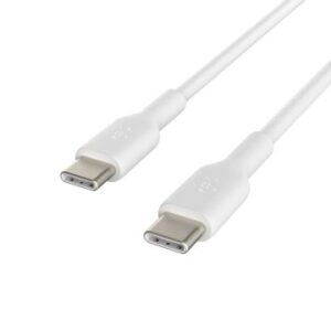 CABLE BELKIN CAB003BT1MWH USB-C A USB-C BOOST CHARGE 1m COLOR BLANCO