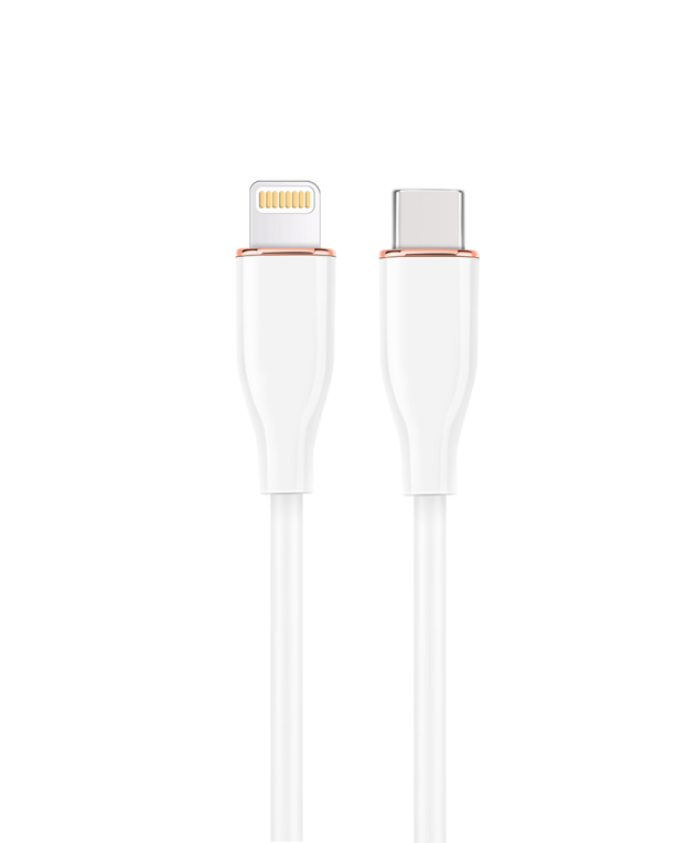 CABLE DE CARGA Y DATOS GEMBIRD USB TIPO-C A 8 CLAVIJAS 1,5 M BLANCO