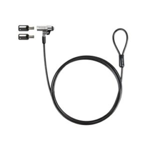 CABLE DE SEGURIDAD PORTATILES /MONITORES/TELEVISORES TOOQ TQCLKC0045-G SISTEMA NANO CON LLAVE