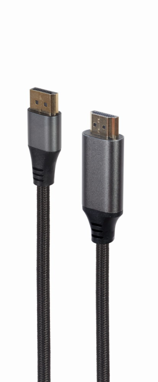 CABLE DISPLAYPORT GEMBIRD A HDMI MACHO MACHO 4K V1.2 1,8 "PREMIUM SERIES"