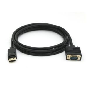 CABLE DISPLAYPORT MACHO A VGA MACHO 2MTS EQUIP