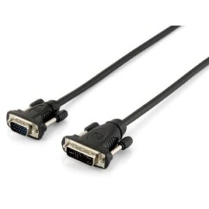 CABLE DVI EQUIP DVI-A MACHO - VGA MACHO - MACHO 1.8M 118943