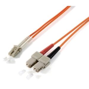 CABLE FIBRA OPTICA MULTIMODO LC/LC 62,5/125 LSOH 1M COLOR NARANJA