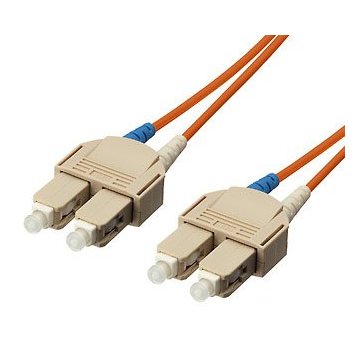 CABLE FIBRA OPTICA MULTIMODO SC/SC LSOH 1M COLOR NARANJA
