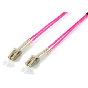 CABLE FIBRA OPTICA OM4 MULTIMODO LIBRE HALOGENOS LC/LC 50/125u 3M