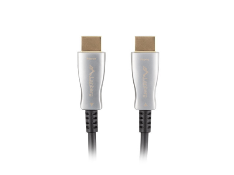 CABLE HDMI LANBERG M/M V2.0 OPTICO AOC 80M NEGRO