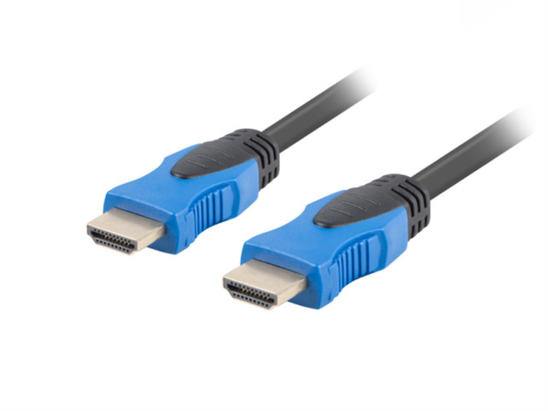 CABLE HDMI LANBERG MACHO/MACHO V2.0 CU 4K 3M NEGRO