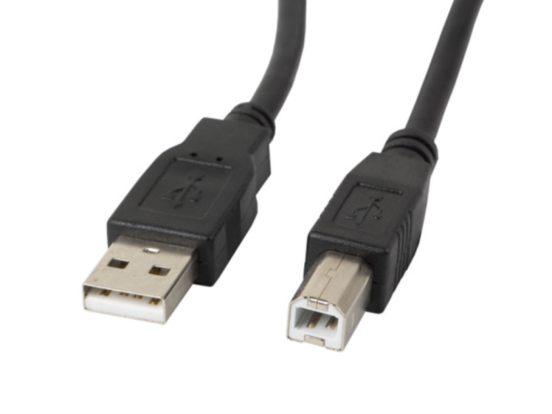 CABLE IMPRESORA LANBERG USB MACHO/USB MACHO FERRITA 5M NEGRO